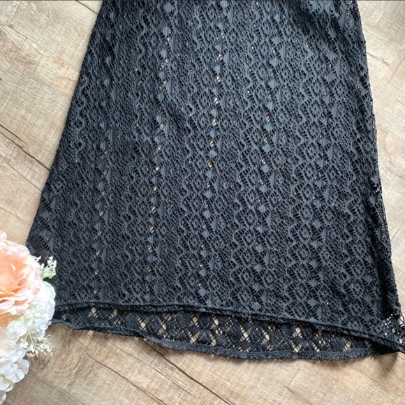 Reef Black Lace Swim Cover - Picture 3 of 8